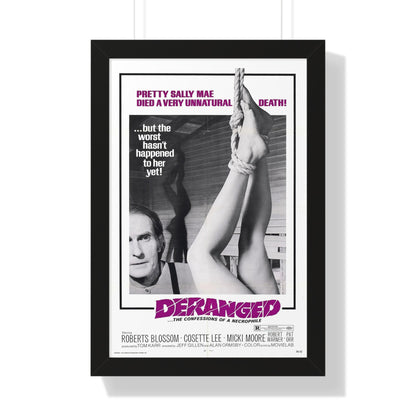 DERANGED 1974 - Framed Movie Poster-16″ x 24″-The Sticker Space