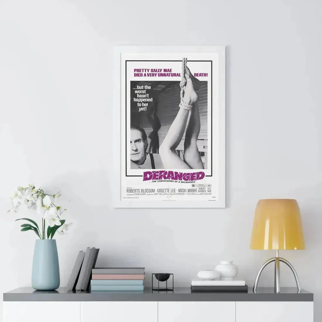 DERANGED 1974 - Framed Movie Poster - The Sticker Space