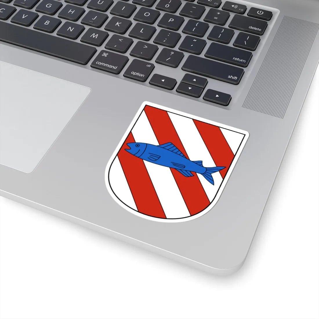 Derendingen-blazon (Switzerland) (Coat of Arms) STICKER Vinyl Kiss-Cut Decal - The Sticker Space