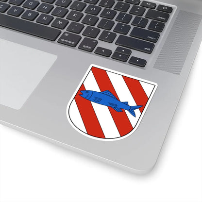 Derendingen-blazon (Switzerland) (Coat of Arms) STICKER Vinyl Kiss-Cut Decal - The Sticker Space