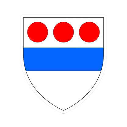 Dering of Surrenden Arms Ancient (England) (Coat of Arms) STICKER Vinyl Kiss-Cut Decal 2 Inch White - The Sticker Space