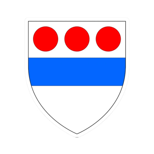 Dering of Surrenden Arms Ancient (England) (Coat of Arms) STICKER Vinyl Kiss-Cut Decal 2 Inch White - The Sticker Space