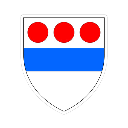 Dering of Surrenden Arms Ancient (England) (Coat of Arms) STICKER Vinyl Kiss-Cut Decal 4 Inch White - The Sticker Space