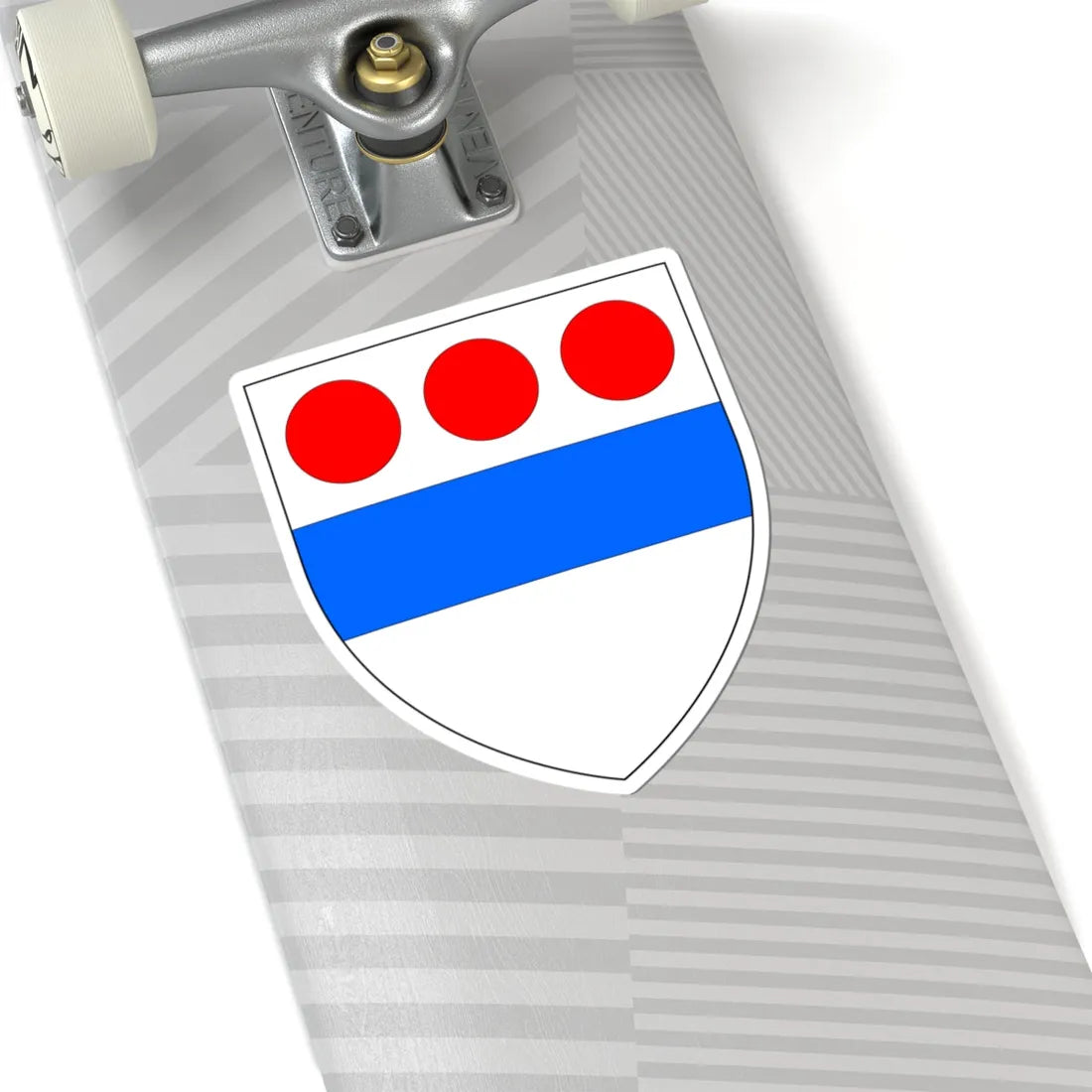 Dering of Surrenden Arms Ancient (England) (Coat of Arms) STICKER Vinyl Kiss-Cut Decal - The Sticker Space