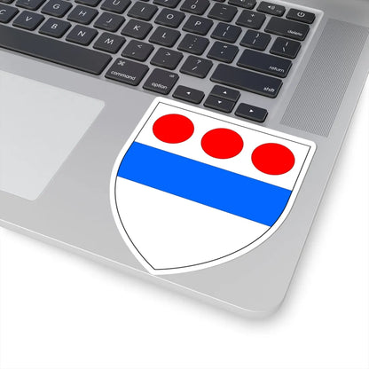 Dering of Surrenden Arms Ancient (England) (Coat of Arms) STICKER Vinyl Kiss-Cut Decal - The Sticker Space