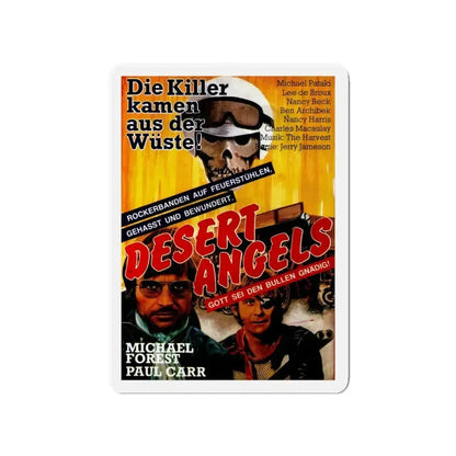 DESERT ANGELS (DIRT GANG) 1972 Movie Poster - Refrigerator Magnet - The Sticker Space
