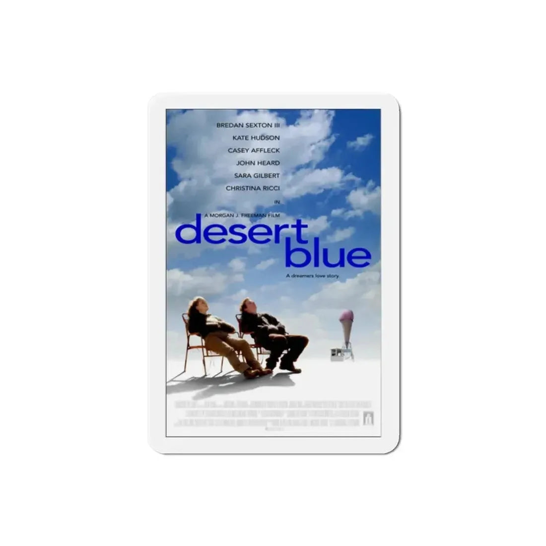 Desert Blue 1998 Movie Poster Refrigerator Magnet - The Sticker Space