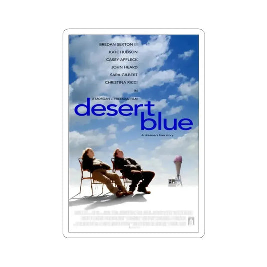 Desert Blue 1998 Movie Poster - STICKER Vinyl Kiss-Cut Decal 2 Inch White - The Sticker Space