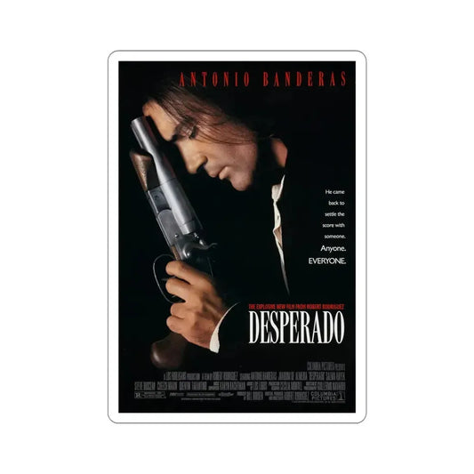 Desperado 1995 Movie Poster STICKER Vinyl Die-Cut Decal 6 Inch - The Sticker Space