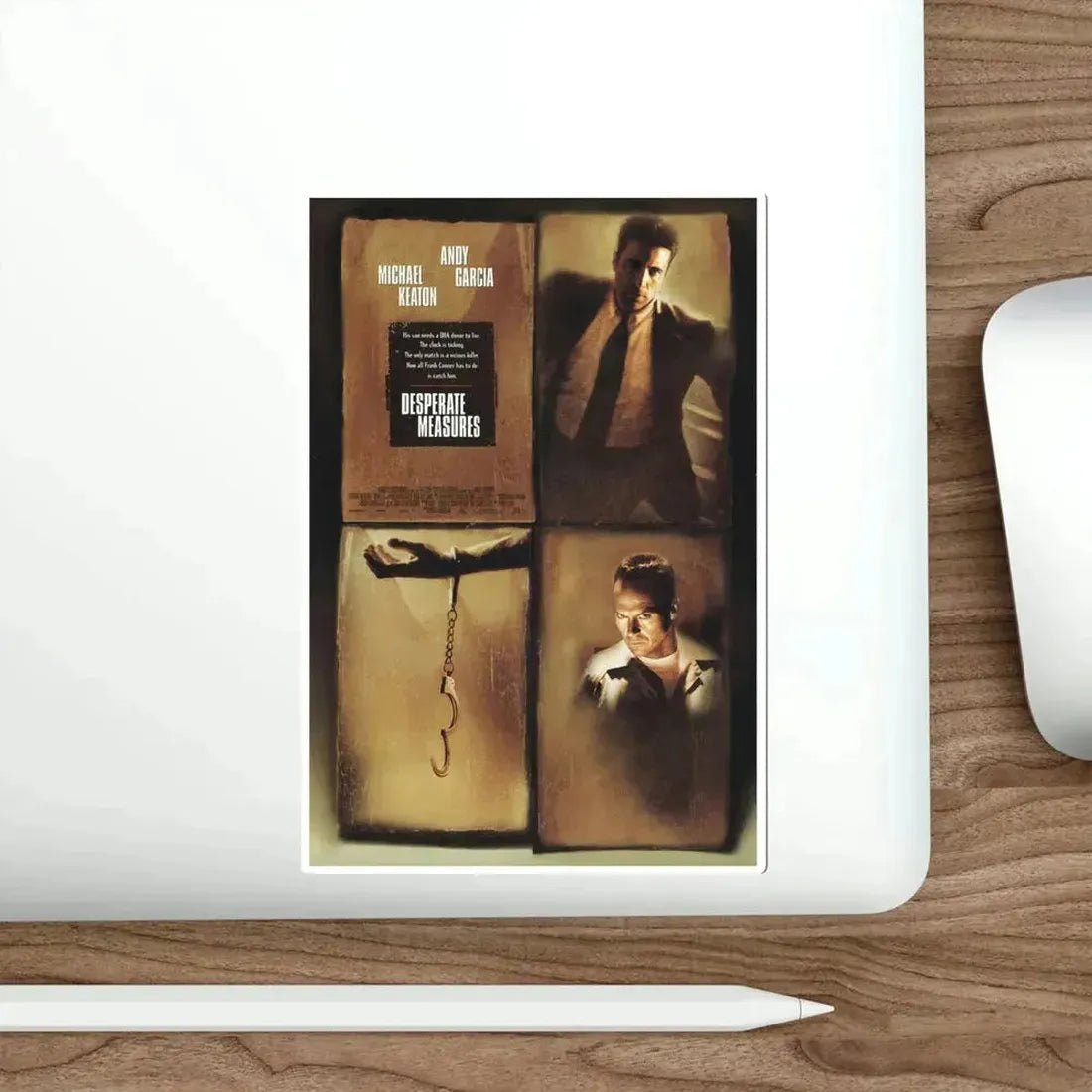 Desperate Measures 1998 Movie Poster STICKER Vinyl Die-Cut Decal - The Sticker Space