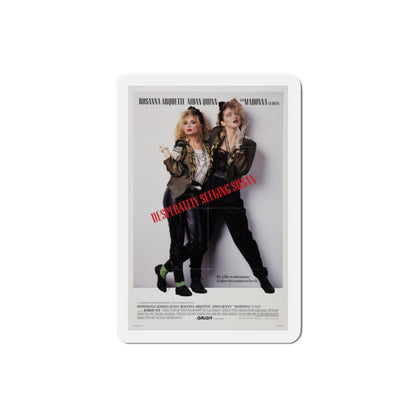 Desperately Seeking Susan 1985 Movie Poster Die-Cut Magnet-2" x 2"-The Sticker Space