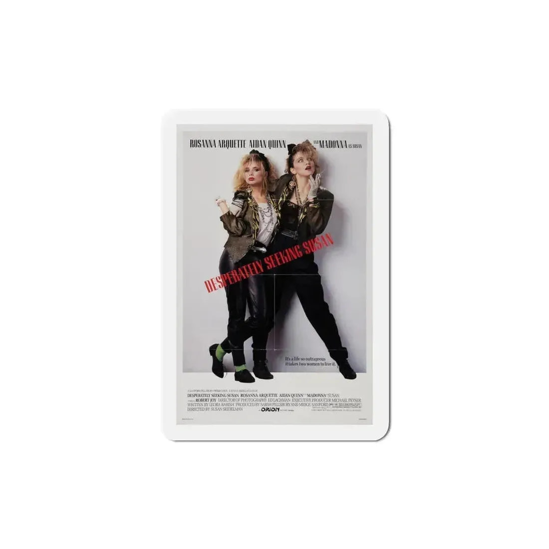 Desperately Seeking Susan 1985 Movie Poster Refrigerator Magnet 4 Inch - The Sticker Space