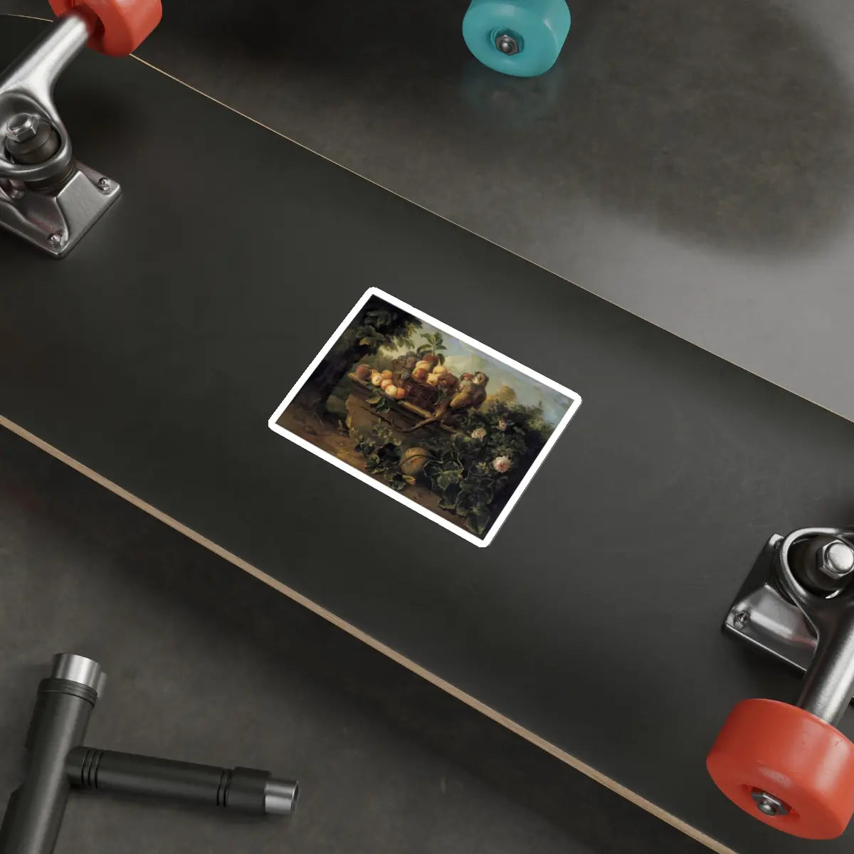 SKU:49362459081453277971 Sticker types:White Shape:Die-Cut Sizes:4" × 4"