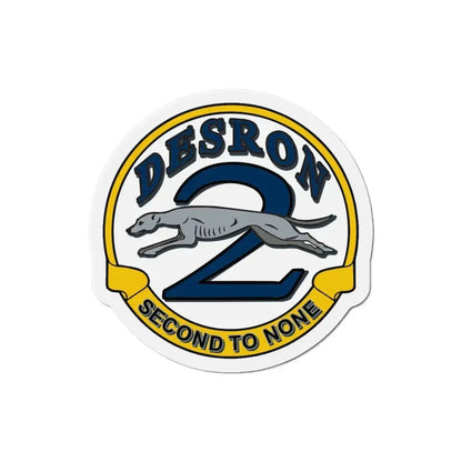 Desron 2 Second To None (U.S. Navy) Refrigerator Magnet - The Sticker Space