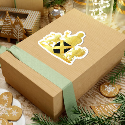 Dessel wapen (Belgium) (Coat of Arms) STICKER Vinyl Kiss-Cut Decal - The Sticker Space