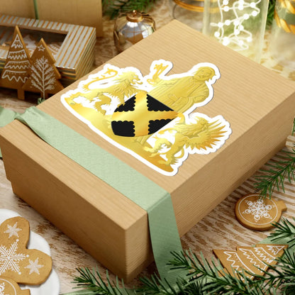 Dessel wapen (Belgium) (Coat of Arms) STICKER Vinyl Kiss-Cut Decal - The Sticker Space