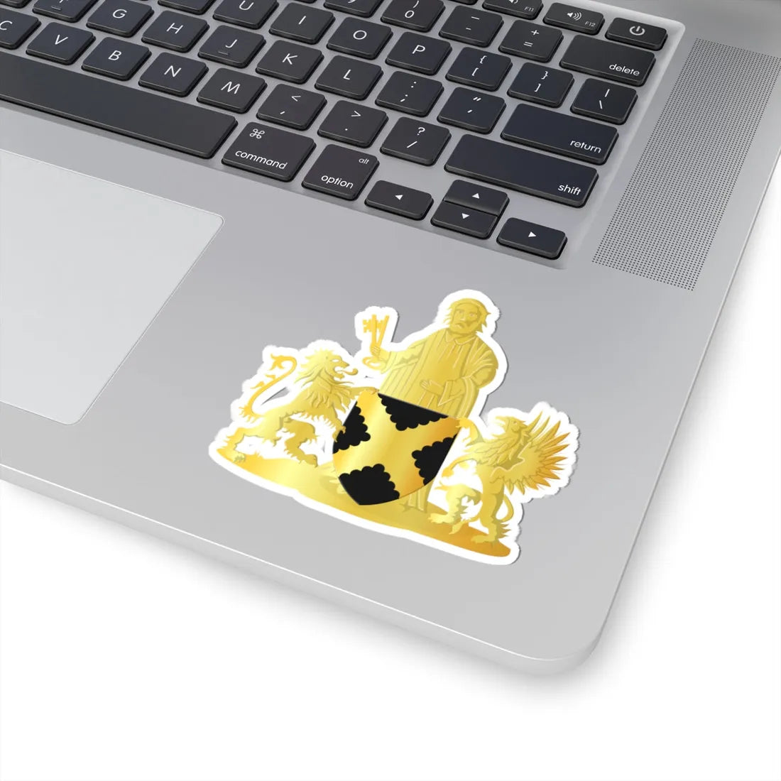 Dessel wapen (Belgium) (Coat of Arms) STICKER Vinyl Kiss-Cut Decal - The Sticker Space