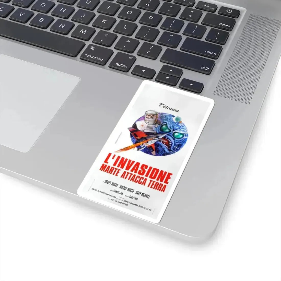 DESTINATION INNER SPACE (ITALIAN) 1966 Movie Poster - STICKER Vinyl Kiss-Cut Decal - The Sticker Space