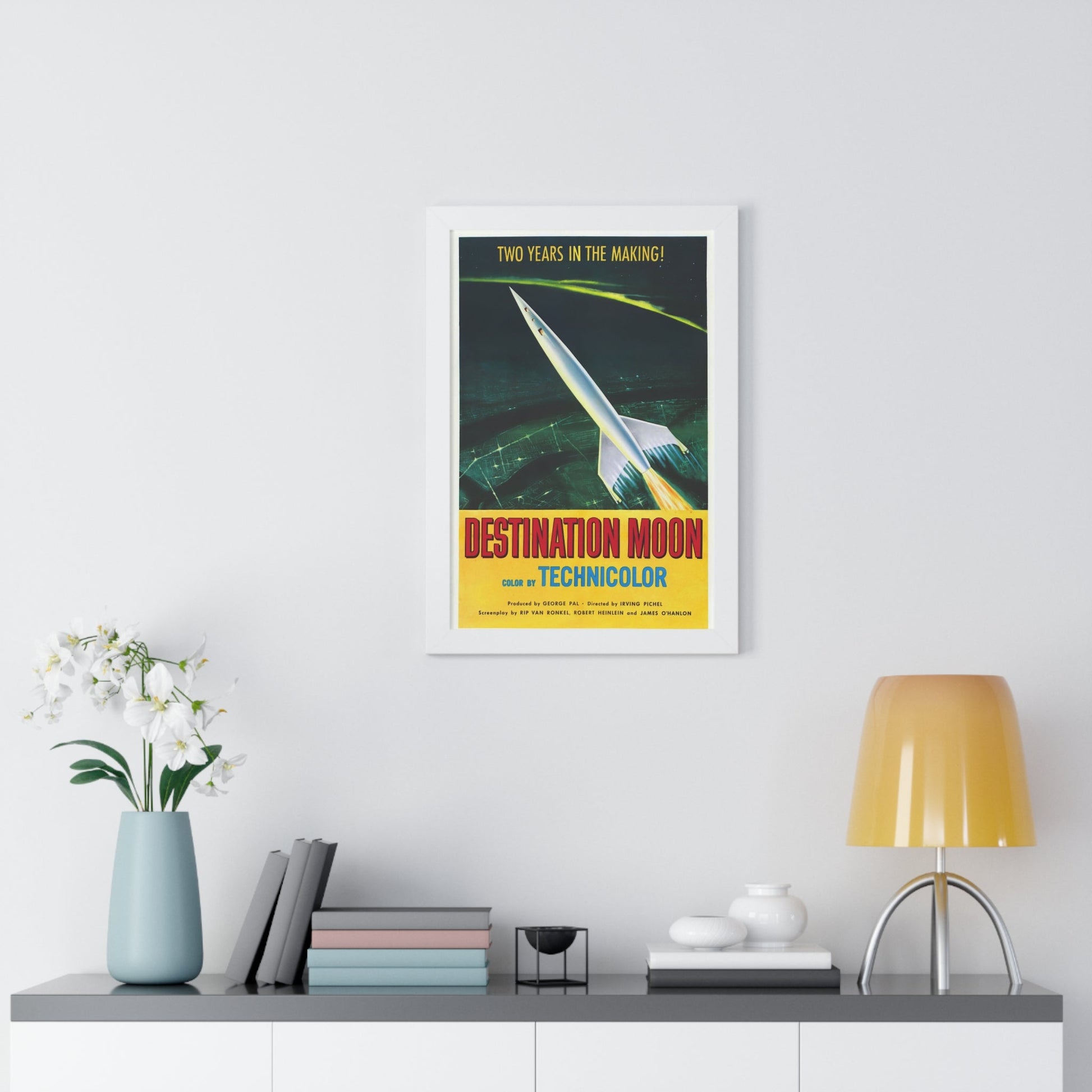 DESTINATION MOON 1950 - Framed Movie Poster-The Sticker Space