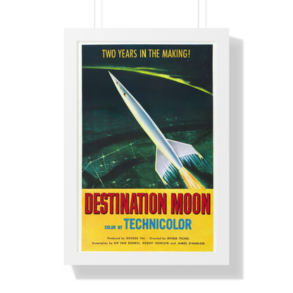 DESTINATION MOON 1950 - Framed Movie Poster-16″ x 24″-The Sticker Space