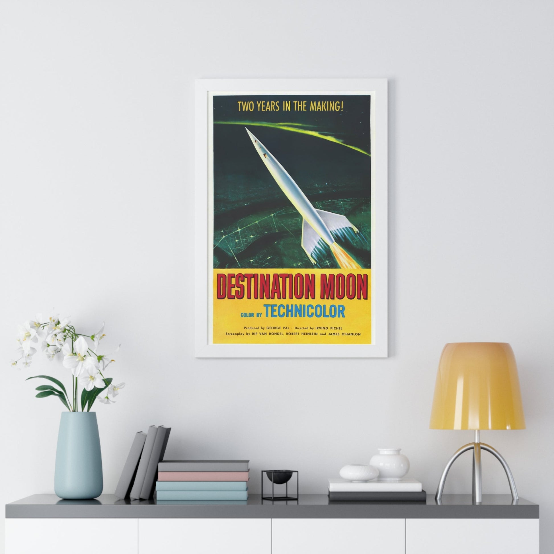 DESTINATION MOON 1950 - Framed Movie Poster-The Sticker Space