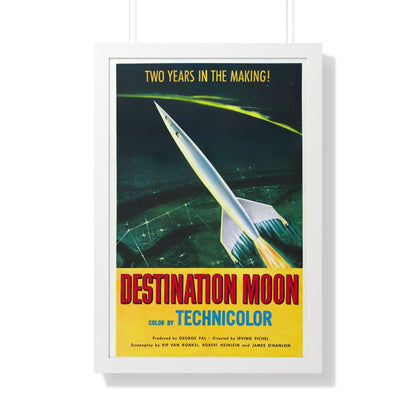 DESTINATION MOON 1950 - Framed Movie Poster-20" x 30"-The Sticker Space