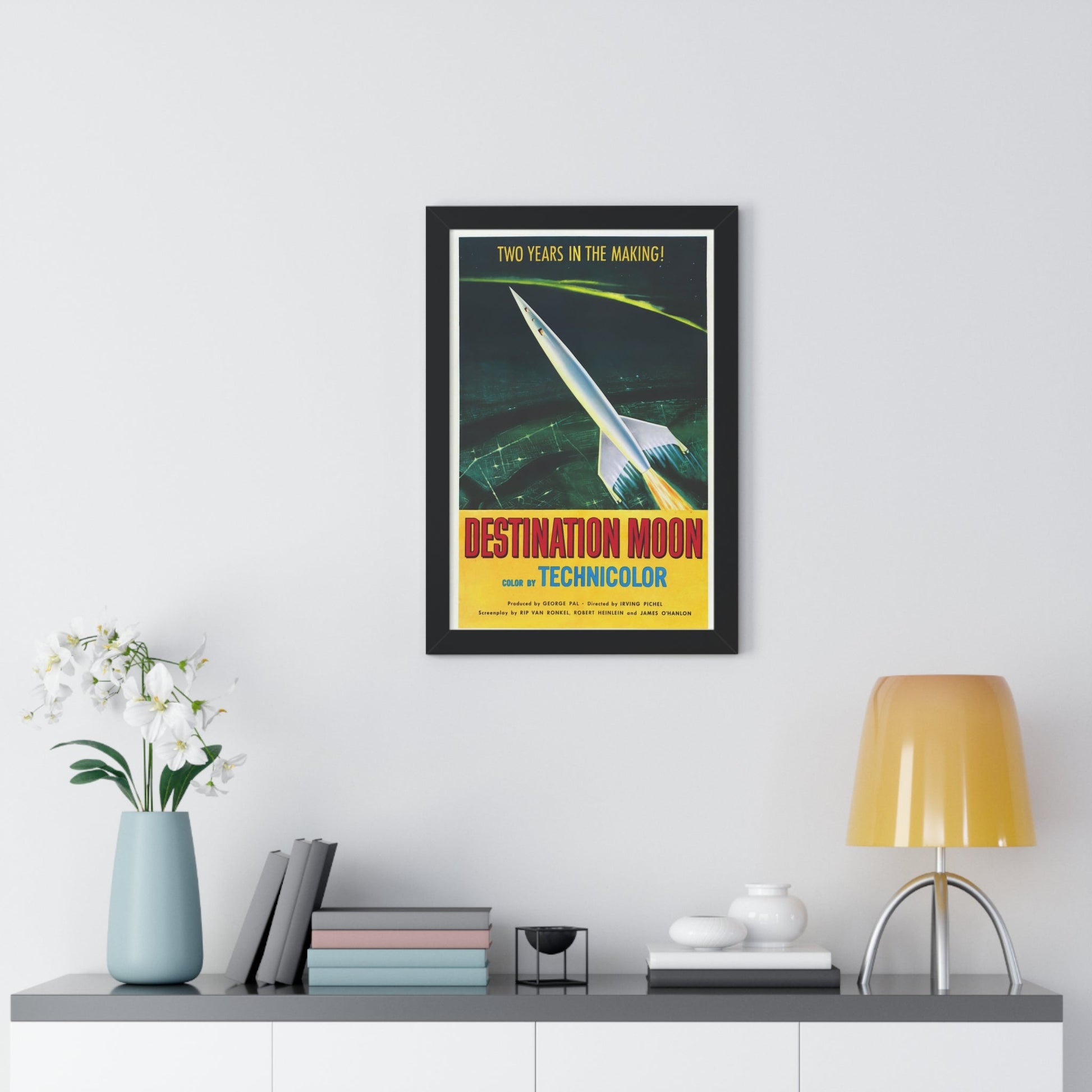 DESTINATION MOON 1950 - Framed Movie Poster-The Sticker Space