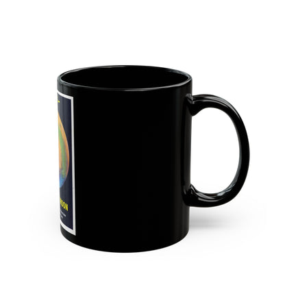 DESTINATION MOON (TEASER) 1950 Movie Poster - Black Coffee Mug-The Sticker Space