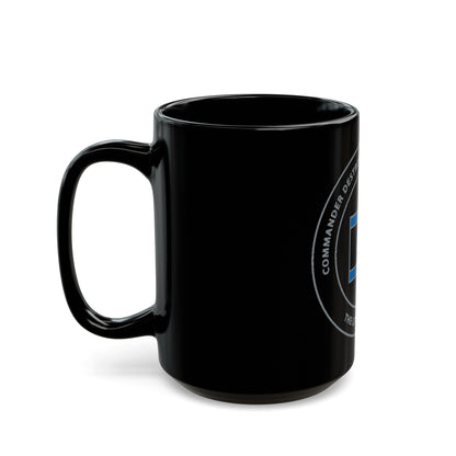 Destroyer Sq 23 COMDESRON 23 (U.S. Navy) Black Coffee Mug-The Sticker Space