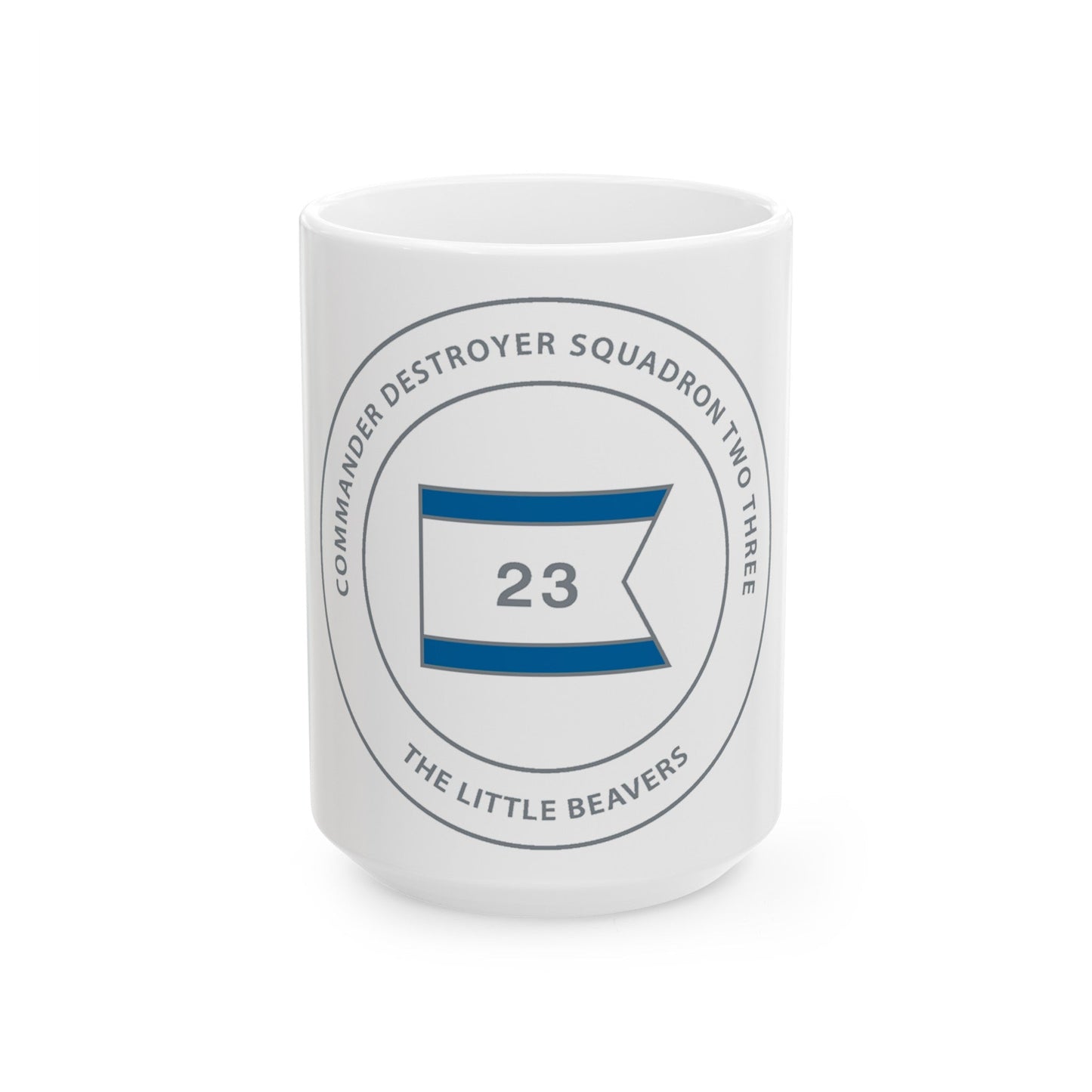 Destroyer Sq 23 COMDESRON 23 (U.S. Navy) White Coffee Mug-15oz-The Sticker Space