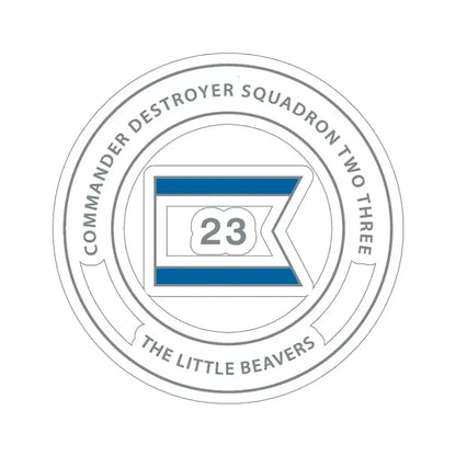 Destroyer Sq 23 COMDESRON 23 (U.S. Navy) STICKER Vinyl Die-Cut Decal 5 Inch - The Sticker Space