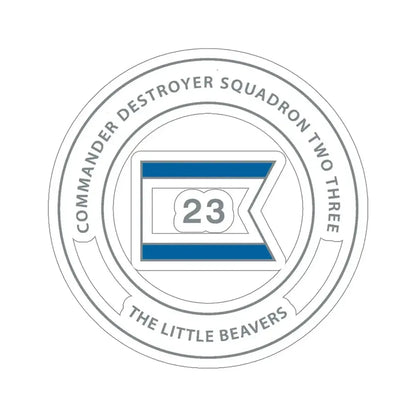 Destroyer Sq 23 COMDESRON 23 (U.S. Navy) STICKER Vinyl Die-Cut Decal - The Sticker Space
