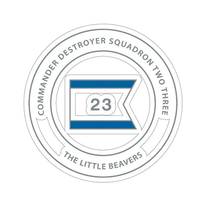Destroyer Sq 23 COMDESRON 23 (U.S. Navy) STICKER Vinyl Die-Cut Decal - The Sticker Space