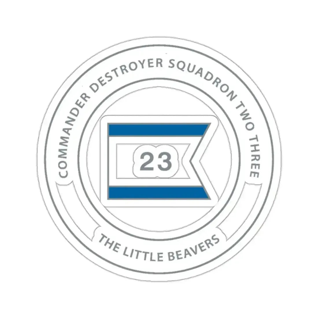 Destroyer Sq 23 COMDESRON 23 (U.S. Navy) STICKER Vinyl Kiss-Cut Decal - The Sticker Space