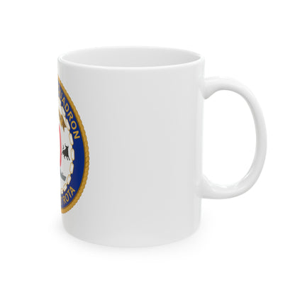 Destroyer Sq 60 Det Rota (U.S. Navy) White Coffee Mug-The Sticker Space