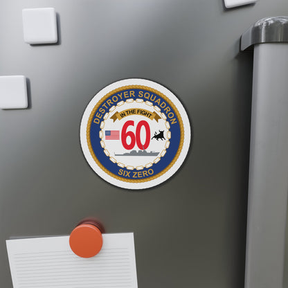 Destroyer Sq 60 (U.S. Navy) Die-Cut Magnet-The Sticker Space