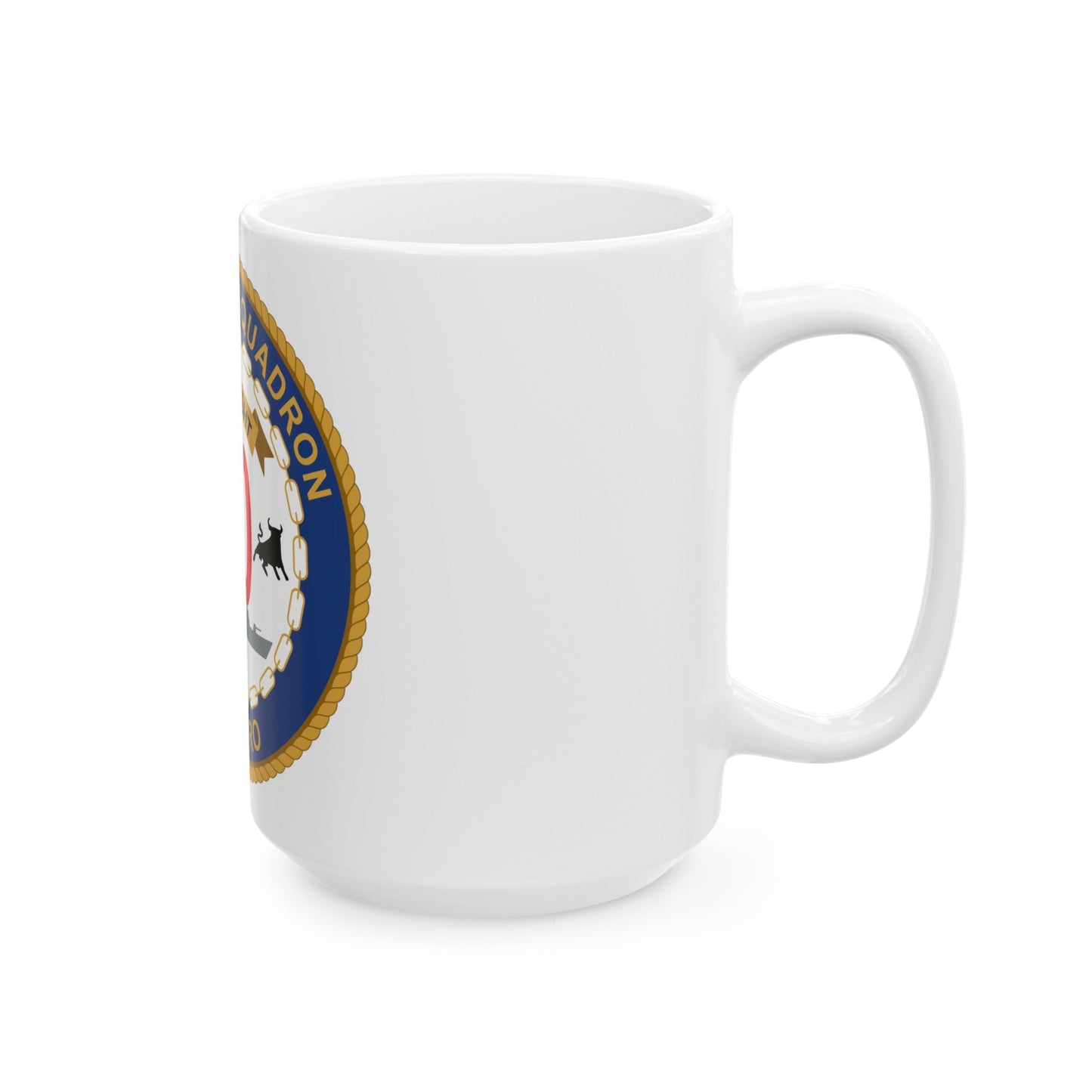 Destroyer Sq 60 (U.S. Navy) White Coffee Mug-The Sticker Space