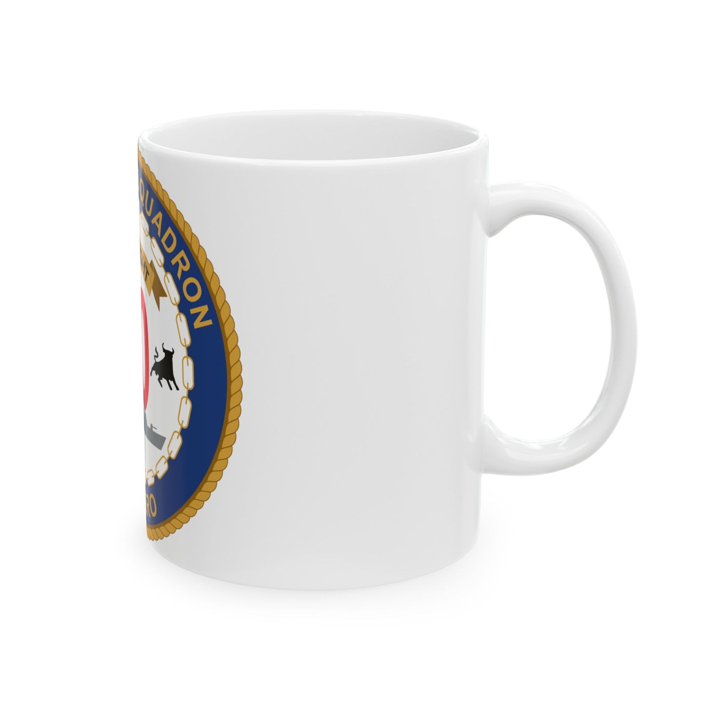 Destroyer Sq 60 (U.S. Navy) White Coffee Mug-The Sticker Space