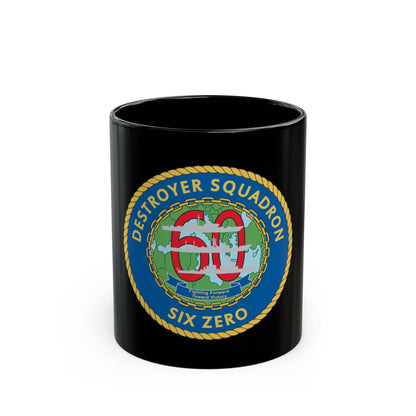 Destroyer Sq 60 v2 (U.S. Navy) Black Coffee Mug-11oz-The Sticker Space