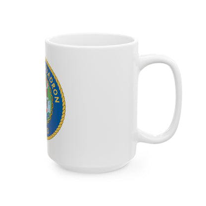 Destroyer Sq 60 v2 (U.S. Navy) White Coffee Mug-The Sticker Space