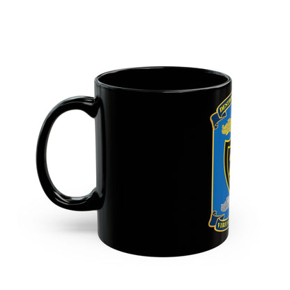 Destroyer Squadron COMDESRON 28 (U.S. Navy) Black Coffee Mug-The Sticker Space