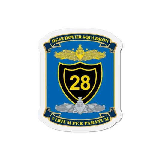 Destroyer Squadron COMDESRON 28 (U.S. Navy) Refrigerator Magnet 2 Inch - The Sticker Space