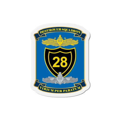 Destroyer Squadron COMDESRON 28 (U.S. Navy) Refrigerator Magnet 3 Inch - The Sticker Space