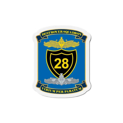 Destroyer Squadron COMDESRON 28 (U.S. Navy) Refrigerator Magnet 6 Inch - The Sticker Space
