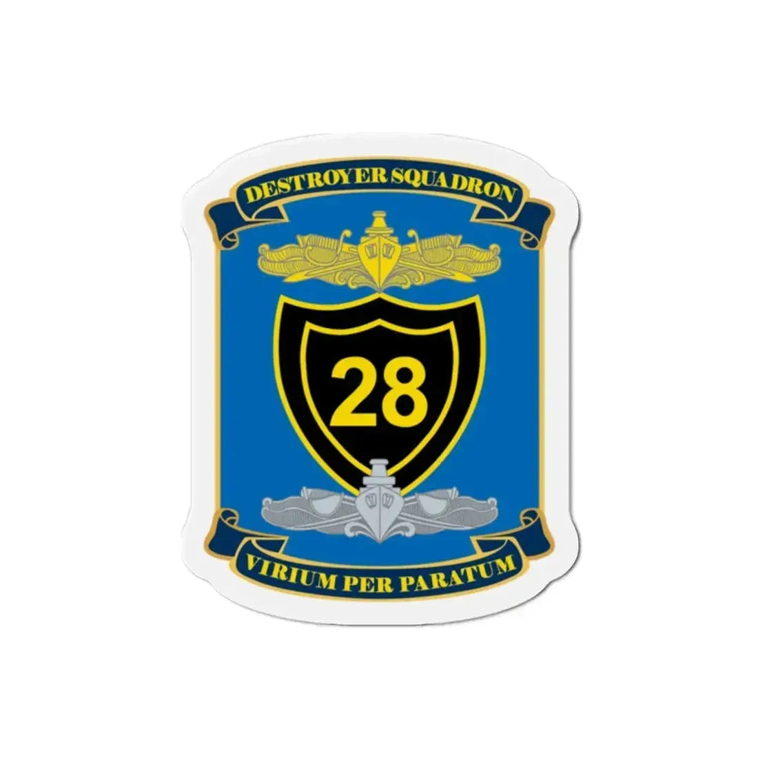 Destroyer Squadron COMDESRON 28 (U.S. Navy) Refrigerator Magnet - The Sticker Space
