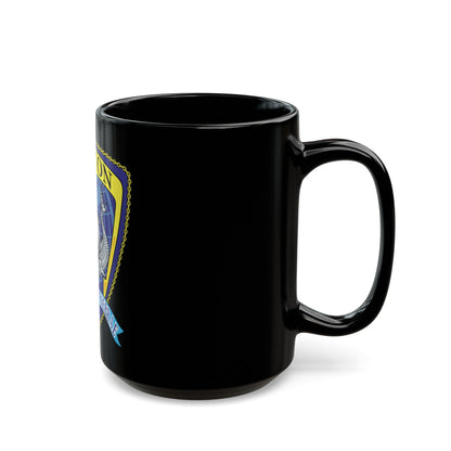 Det Triton (U.S. Navy) Black Coffee Mug-The Sticker Space