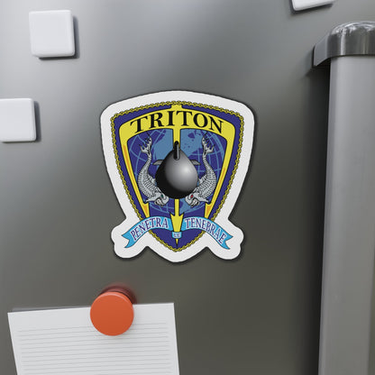 Det Triton (U.S. Navy) Die-Cut Magnet-The Sticker Space