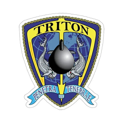 Det Triton (U.S. Navy) STICKER Vinyl Die-Cut Decal - The Sticker Space