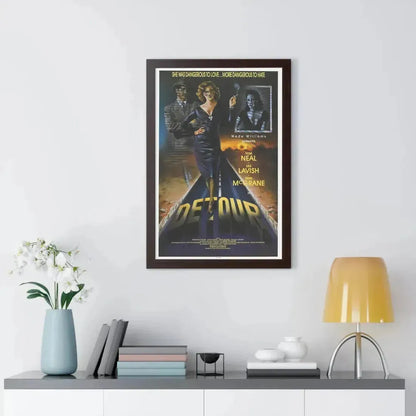 DETOUR 1945 - Framed Movie Poster - The Sticker Space