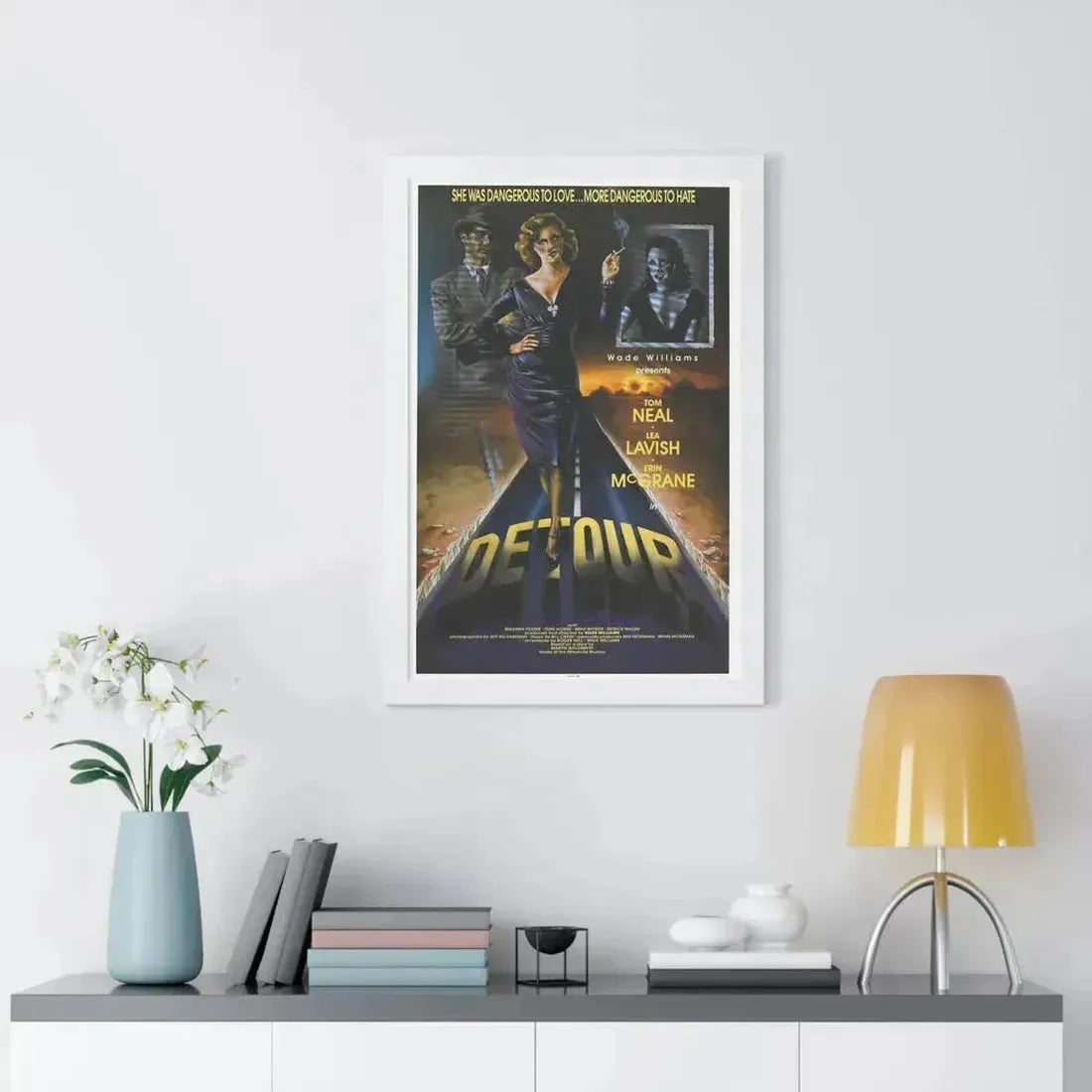 DETOUR 1945 - Framed Movie Poster - The Sticker Space